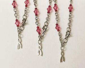 Breast cancer awareness btacelet in three sizes