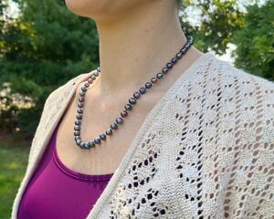 Freshwater pearl necklace