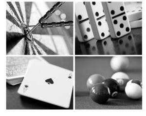 Classic Games Wall Art Set