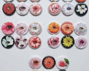 Refrigerator Magnets, Flower Eyes