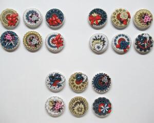 Refrigerator Magnets, Shabby Chic