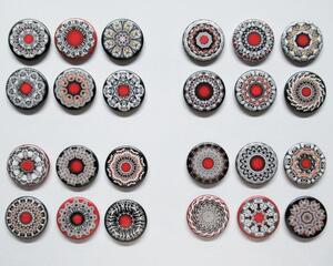 Refrigerator Magnets, Silver Shield