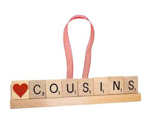 cousins ornament