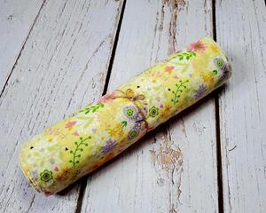 yellow floral non-paper towels