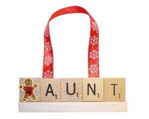 aunt ornament