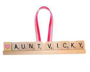 custom aunt ornament