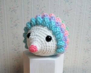 Amigurumi Hedgehog, Rainbow