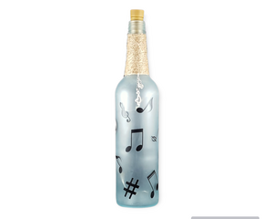 Music Note Wine Bottle