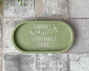 Engraved trinket tray