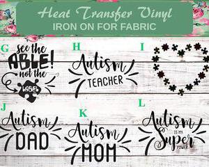 Autism Shirt Decals
