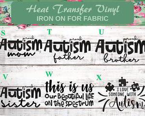 Mom Autism Shirt Decals