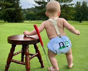 Baby Boy Golf Outfit