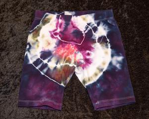 XS 4 - Toddler Biker Shorts - Purple Geode