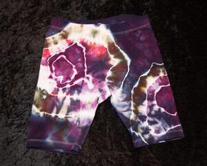 XS 4 - Toddler Biker Shorts - Purple Geode