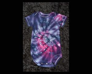 24 mo. bodysuit - Plum & Red Violet