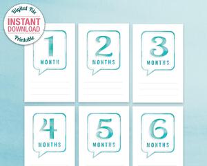 Baby Milestone Cards