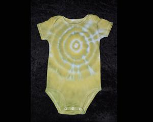 24 mo. bodysuit - Green and Yellow Bullseye