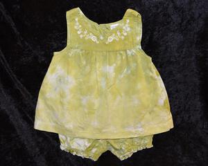 24 mo. Tank Dress & Bloomers set - Light Green