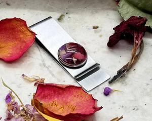 Flower petal jewelry