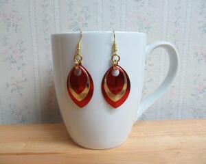 Christmas Scalemaille Earrings 3-Scale