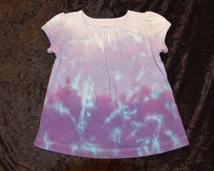 12mo. shirt - Blue & Purple