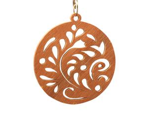 Handmade Rustic Christmas Tree Ornament Made From Reclaimed Wood Lightly Sanded and Finished With Clear Shellac