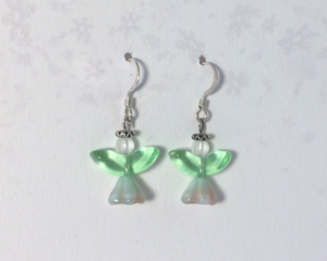 Little angel earrings peridot