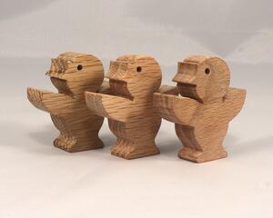 Toy Singing Bird Cutout, Handmade, Unpainted, Paintable, Ready To Paint, Freestanding, from My Itty Bitty Animal Collection