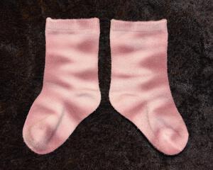 Size 3 Infant Socks - Rose (Pink)
