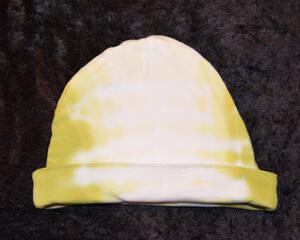 Knit Cap - Green & White Stripes