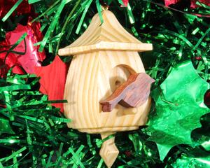 Birdhouse Christmas Tree Ornament Collectable