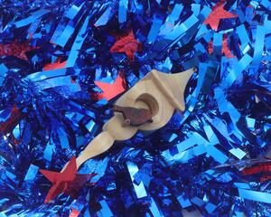 Handmade mini birdhouse Christmas tree ornament crafted from hand-selected hardwoods using traditional woodworking tools, and hand-finished with a blend of custom-made waxes and oils. A unique and collectible addition to your holiday decor or a thoughtful gift.