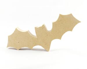Halloween Bat Cutout Handmade Freestanding Unfinished Unpainted Ready to Paint Use For Decor Crafts Or Toys