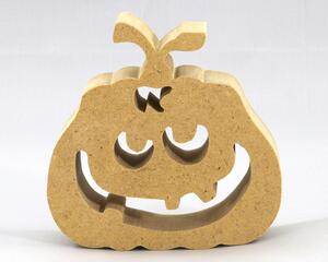 Halloween Jack-O-Lantern Pumpkin Cutout Handmade Unpainted Freestanding For Decor or Toys From My Snazzy Spooks Collection