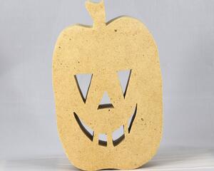 Handmade Jack-O-Lantern Pumpkin Cutout Unpainted and Ready to Paint Crafts Decoration or Toys Halloween Collection