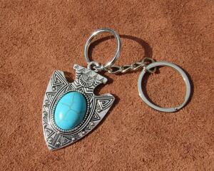 Unisex key ring, Southwestern style