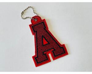 Monogram Alpha School Charm Letter Tags