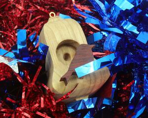 Wood Bell Birdhouse Ornament Handmade from Select Hardwoods And Hand Finished With A Custom Blend Of Mineral Oil And Waxes From My Miniature Birdhouse Ornament Collection