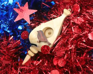 Wood Birdhouse Ornament Christmas Tree Decoration Handmade From My Birdhouse Ornament Collection