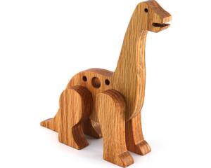 Handmade Wood Dinosaur, Brontosaurus, Apatosaurus, or Sauropod Handmade from Select Hardwoods Finished with Oil and Beeswax. I handmade these from carefully selected hardwoods and finished them with mineral oil, beeswax, and carnauba wax.
