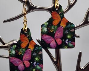 Orange/Pink Butterflies