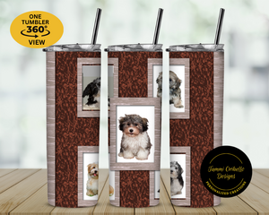 Unique Dog Lover Gift: Personalized Tumbler Delight