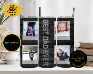 20 oz personalized photo tumbler, photo tumblers, insulated travel cup,