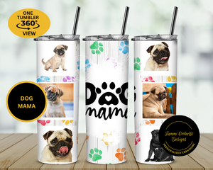 Dog Photo Tumbler, Custom Dog Tumbler, Personalized Tumbler
Dog Lover Gift, hand crafted by Tammi Oribello Designs