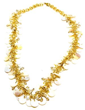 Handmade Bountiful Blessings Shaggy Loop Chainmaille Necklace