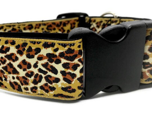 satin lined wide buckle dog collar or wide martingale dog collar for large dog