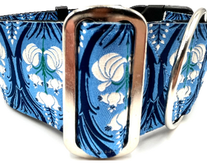 satin lined wide buckle dog collar or wide martingale dog collar for large dog