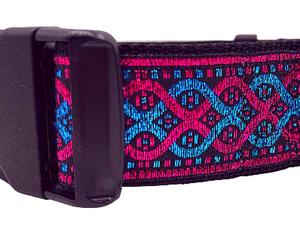 satin lined wide buckle dog collar or wide martingale dog collar for large dog