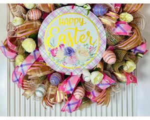 Beautiful Easter Front door Wreath