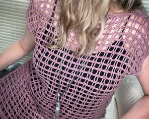 crochet mesh top pattern